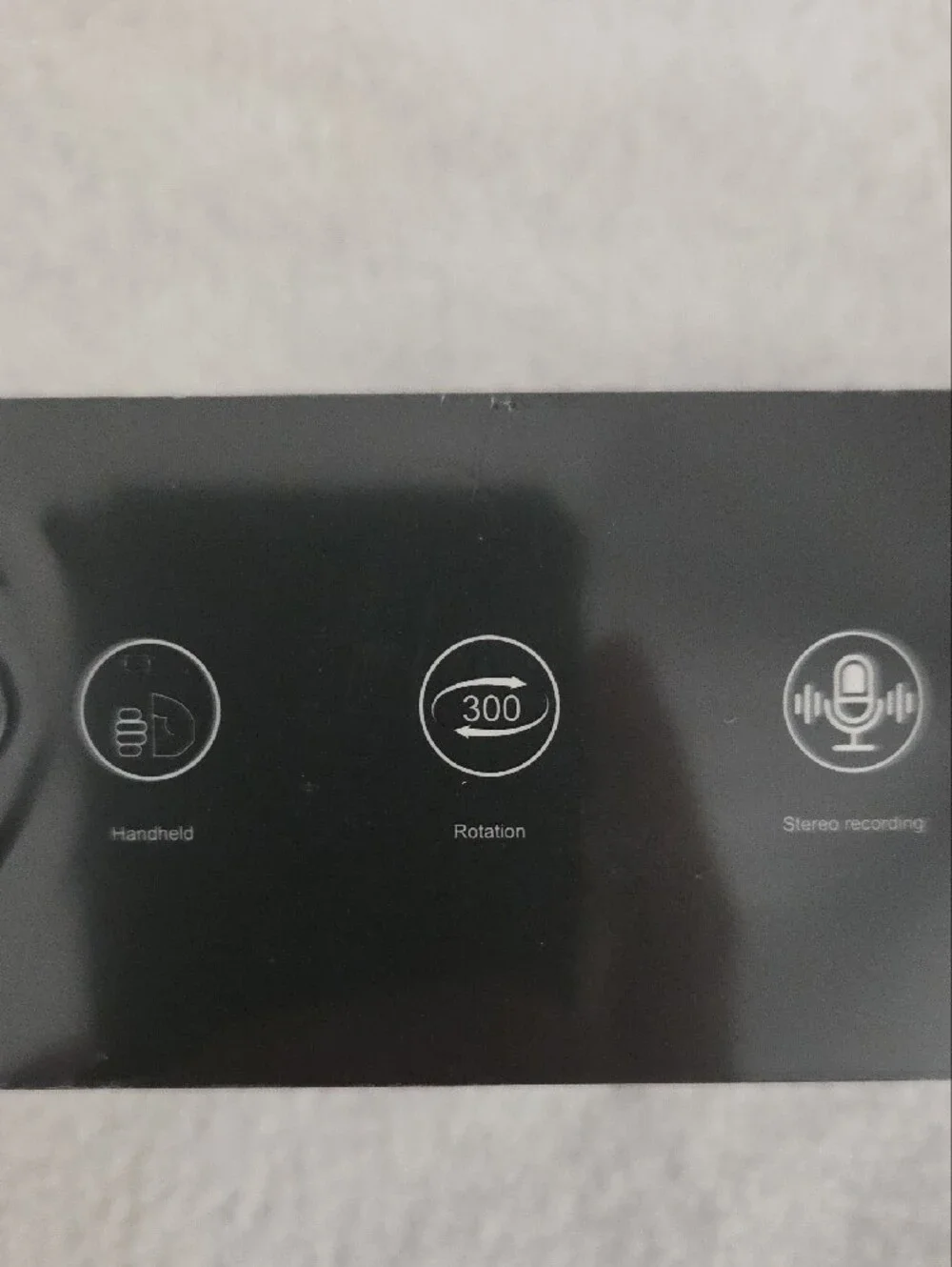 Handheld Camera 4K Ultra HD — Black